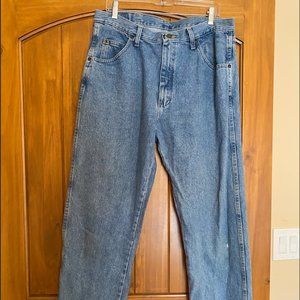 Mens Vintage Wrangler Jeans Medium Wash